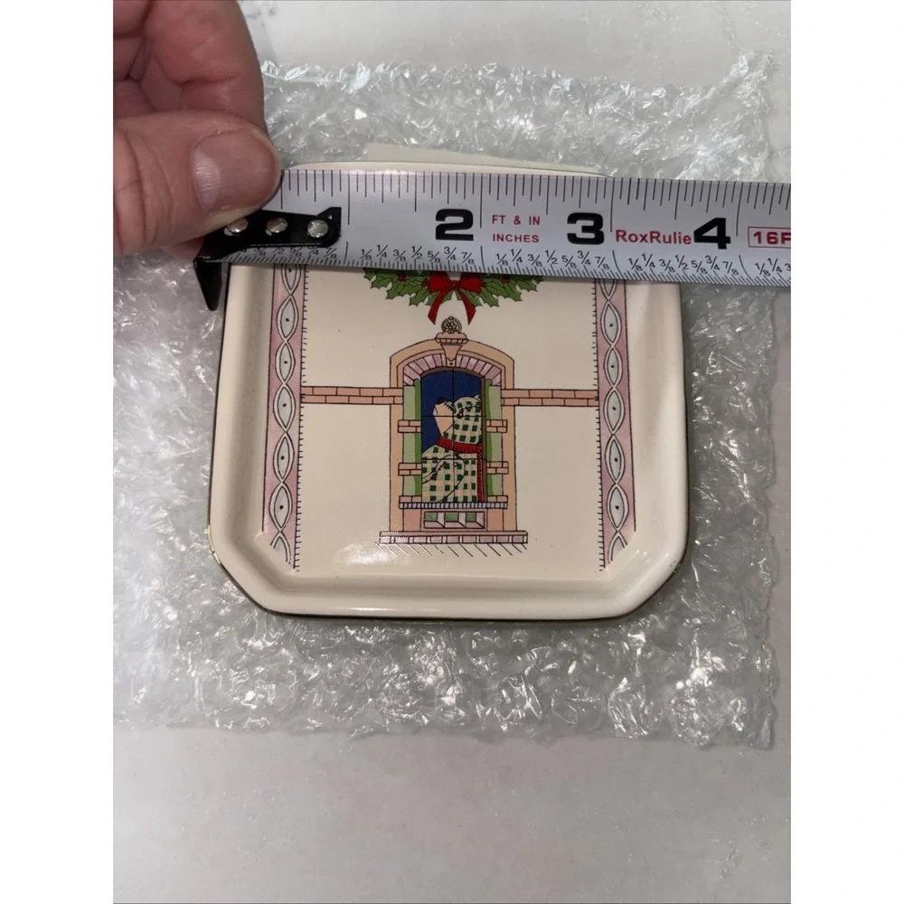 New Cath Kidston Christmas Bears Dolls House Trinket Dish CK